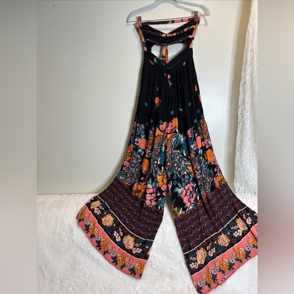Free People Bali Birds of Paradise Cutouts jumpsuit - Picture 7 of 7